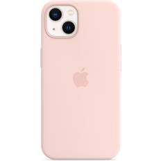 Apple Silicone Case with MagSafe for Apple iPhone 13 Chalk Pink