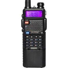 Baofeng Walkie Talkies Baofeng Upgrade BaoFeng UV-5R Walkie Talkie VH/UHF Dual Band Two Way Radio Transceiver 3800mah Battery