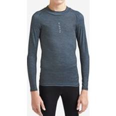 Solid Colours Base Layer KIPSTA Long-sleeved Thermal Base Layer Top Keepcomfort Grey Slate Grey