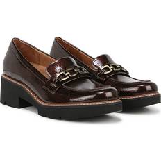 Synthetic Loafers Naturalizer Cabana Lug Loafer Shoes - Cinnamon Faux Leather