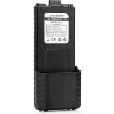 Baofeng Walkie talkies Baofeng BL-5L 3800mAh Extended Battery Compatible with UV-5R RD-5R UV-5RTP UV-5R Plus, Original Pack, Black