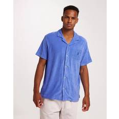 Polo Ralph Lauren Polyester Shirts Polo Ralph Lauren SHORT SLEEVE-SPORT SHIRT men Shortsleeves blue in size:XL