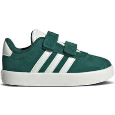 Adidas Green Trainers adidas Infant VL Court 3.0 - Collegiate Green/Off White/Gold Metallic