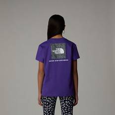 The North Face Girls T-shirts The North Face The North Face Girls&#39; Relaxed Redbox T-shirt Peak Purple
