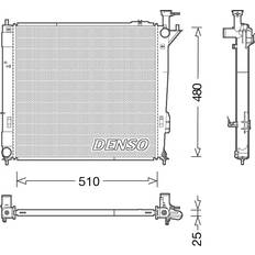 Cars Coolant Hoses Denso DRM41015 DRM41015