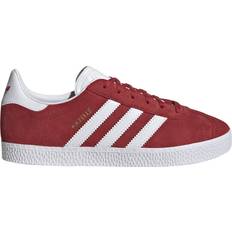 Adidas gazelle scarlet Adidas Junior Gazelle Shoes - Better Scarlet/Cloud White/ Gold Metallic