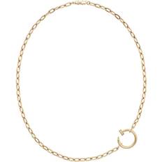 Cartier Necklaces Cartier Yellow Gold And Diamond Juste Un Clou Necklace 51Cm gold One