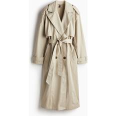 H&M Trenchcoats H&M Twill Trench Coat Beige