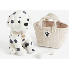H&M Baby Hundgosedjur med väska Vit