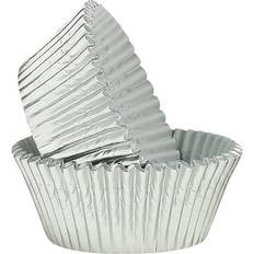 Cupcake Cases Mrs. Anderson's Baking Silver Foil Cupcake Case