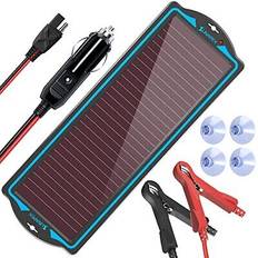 Solar Panels Solar 12v trickle charger portable power panel battery charger 12. Black Under 10 W