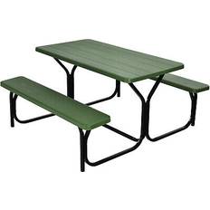 Rectangle Picnic Tables Costway picnic bench