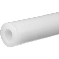 Plumbing USA Sealing Chemical Resistant High Temperature Teflon PTFE Tubing, 1/8" ID, 3/16" OD, 10' Length Semi-Clear White 0.75 In. L