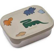 Vaskemaskinvennlig Matbokser Liewood Arthur Lunchbox Brotdose für Kinder 2168 Dinosaurs Mist H5,5 x W13,5 x L17 cm