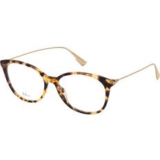 Dior SIGHTO1 SX7, including lenses, BUTTERFLY Glasses, FEMALE Havana