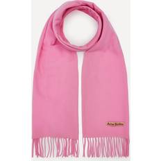 Acne Studios Accessories Acne Studios Women's Narrow Fringe Wool Scarf Pink size