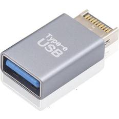 Kabler Nordic AE-101 10Gbps 3.1 USB E - USB A Motherboard Adapter M-F