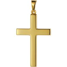 Trendor 75367 Kreuz-Anhänger mm Gold 585 Karat