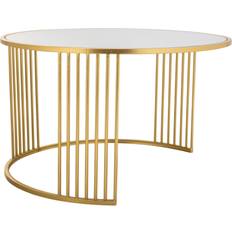 Canora Grey ROUND GOLDEN METAL Coffee Table