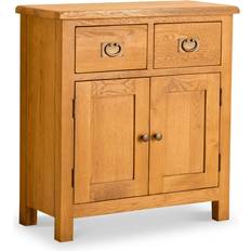 Roseland Furniture Lanner Oak Mini Sideboard