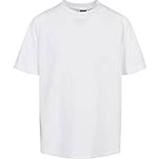 Barnkläder Urban Classics T-shirt för pojkar för barn pojkar lång t-shirt, medvetet bredare skuren, överdimensionerad skjorta för pojkar, finns många färger, storlekar 110/116 – 158/164, Vit, 134/140