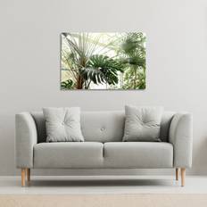 Green Framed Art plants botanical garde Canvas Print Framed Art