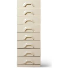 HKliving Chest of 8 Drawers Cream Kommode