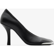 Burberry Heels & Pumps Burberry Leather Duck Pumps Black