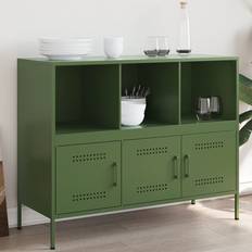 Green Sideboards vidaXL Olive Sideboard
