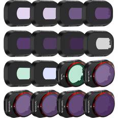 ND ND/PL CPL UV Snow Mist 1/4 Light Pollution Filters Compatible with Mini 4 Pro  Mega 16 Pack