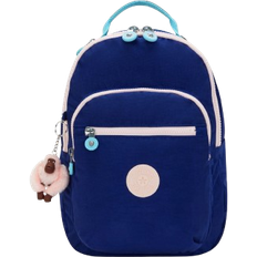 Nylon School Bags Kipling Seoul Small Backpack - Solar Navy C