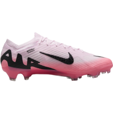 Pink - Women Soccer Shoes Nike Mercurial Vapor 15 Elite FG Low-Top - Pink Foam/Black