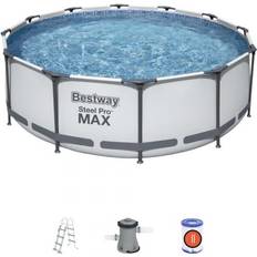 Piscines Hors Sol Bestway Steel Pro Max Frame Pool Set Ø3.66x1m