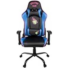 Stranger Things Premium Gaming-Bürostuhl Sitzneigung 150° PVC Leder Lordosen- und Nackenkissen Hellfire Club-Motiv