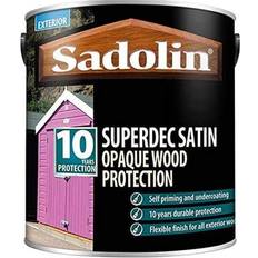 Sadolin Superdec Satin Wood Protection Super White 1L