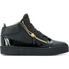 Giuseppe Zanotti Shoes Giuseppe Zanotti May Patent High Top Top Trainers - Black
