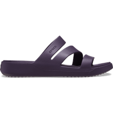 Purple Sandals Crocs Getaway Strappy - Dark Iris