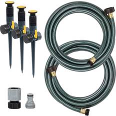 Green Irrigation Kits Melnor Adjustable Spike Set Sprinkler Bundle