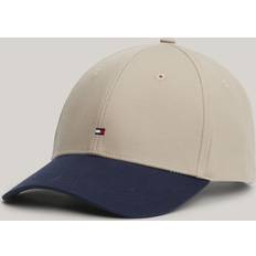 Tommy Hilfiger Beige Caps Tommy Hilfiger Flag Baseball Cap, Beige Space Blue