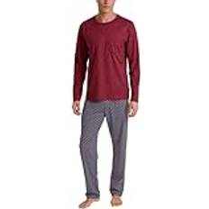 Calida Vita Pyjamasar Calida Relax Imprint Pyjamas - Mars Röd