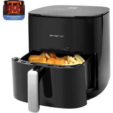 Emerio Heißluftfritteuse 5 l 200 Watt Schwarz