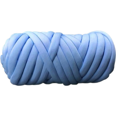 Thick Chunky Yarn Blue 25m