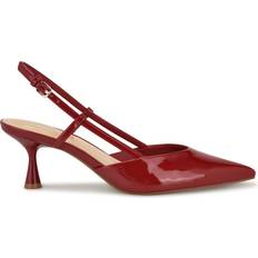 Shoes Nine West Rowen Womens Red Pump