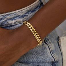 Cuban link bracelet GLD Miami Cuban Link Bracelet 8mm, 8" 18k