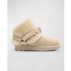 Burberry Boots Burberry Suede and Shearling Chubby Boots Hunter