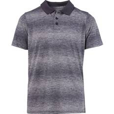 Polo Shirts BCG Boys' Golf Ombre Short Sleeve Polo Shirt Ebony Ombre, Boy's Athletic Tops