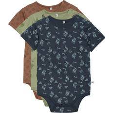 Multifarvet Bodyer Pippi Body Assorteret K/Æ Farvet m. Mønster Baby Body K/Æ