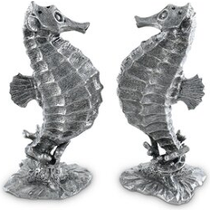 Vagabond House Sea Pewter Seahorses Shaker Salt Mill