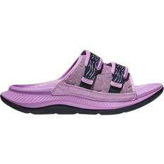 Textile - Unisex Slides Hoka Ora Luxe - Violet Bloom/Outer Space