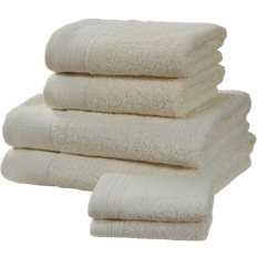 Egyptian Cotton Towels Rapport Chatsworth Towel Beige (120x70cm)